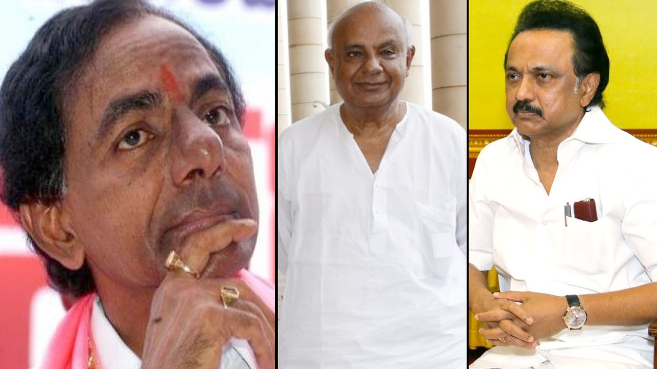 కేసీఆర్ కు మరో షాక్... మొన్న స్టాలిన్.. నేడు దేవెగౌడ..!!  || Oneindia Telugu