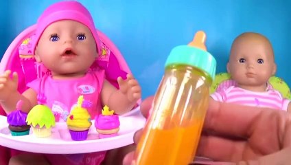 Play with Fruit & Vegetables to Feed Baby Born & Bitty Baby Dolls