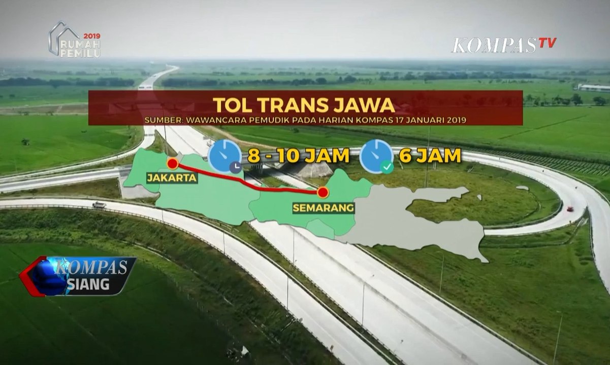 Korlantas Simulasikan Jalan Satu Arah di Trans-Jawa