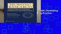Trial New Releases  Nursing Research: Generating and Assessing Evidence for Nursing Practice by