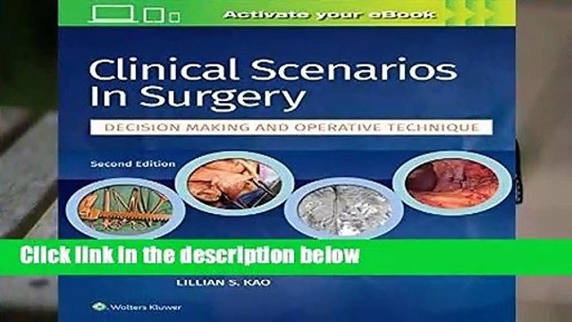 Trial New Releases Clinical Scenarios in Surgery by Justin B. Dimick
