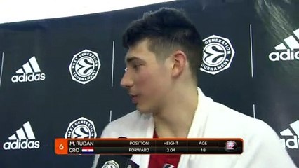 EB ANGT Finals Game 3 Interview: Matej Rudan, U18 FC Bayern Munich