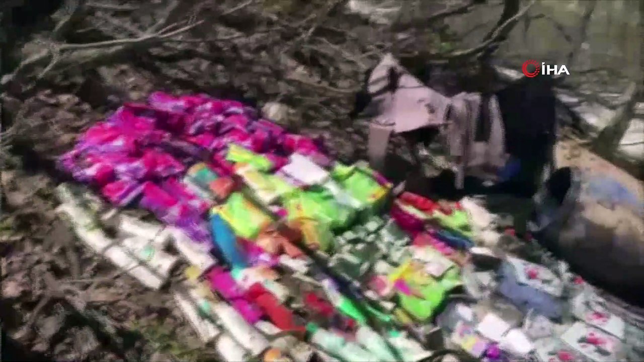 Diyarbakır, Bingöl ve Muş üçgeninde teröre büyük darbe...Ele geçirilen mühimmatlar böyle imha edildi