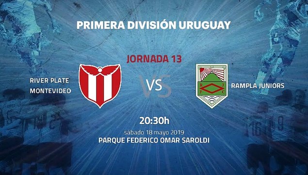 Previa partido entre River Plate Montevideo y Rampla Juniors Jornada 13 Apertura Uruguay