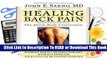 Online Healing Back Pain: The Mind-Body Connection  For Online