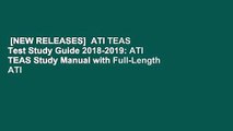 [NEW RELEASES]  ATI TEAS Test Study Guide 2018-2019: ATI TEAS Study Manual with Full-Length ATI