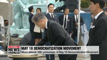 President Moon expresses regret over May 18 Gwangju Democratic Movement