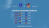 Previa partido entre Orihuela CF y UD Alzira Jornada 38 Tercera División