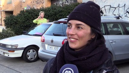 Yeni Zelanda Başbakanı Ardern'in 'şefkati' siloya resmedildi - MELBOURNE