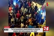 Estación Gamarra: extranjeras que agredieron a policía podrían ser deportadas