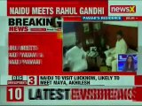 Chandrababu Naidu meets Sharad Pawar in Delhi; Likely to meet Mayawati, Akhilesh Yadav in Lucknow