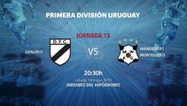 Previa partido entre Danubio y Wanderers Montevideo Jornada 13 Apertura Uruguay