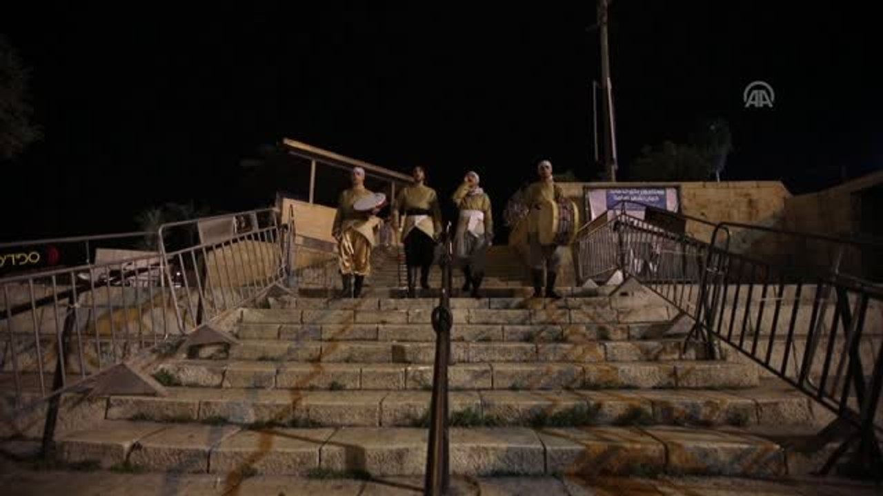 Baskılara Rağmen Doğu Kudüs'te Ramazan Davulu Geleneği Yaşatılıyor