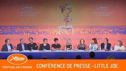 LITTLE JOE - Conférence de presse  -  Cannes 2019 - VF