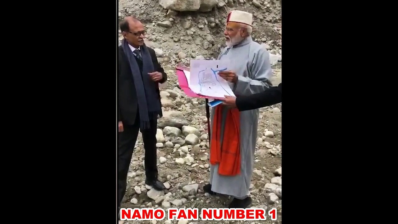 PM Narendra Modi Visit KedarNath Temple - Inspection work