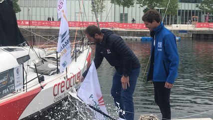 Baptême du bateau Progressis d’Aurélien Dhervilly