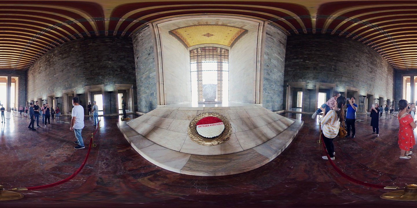 NTV 360 DERECE / SANAL GERÇEKLİK VİDEOSU: ANITKABİR'DE ATA'NIN HUZURUNDA