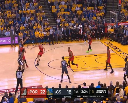 لقطة: كرة سلّة: كوري يُسجّل 37 نقطة ويقود ووريرز للفوز