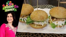 Peri Chicken Burger Recipe by Chef Zarnak Sidhwa 17 May 2019