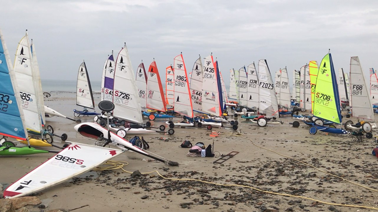 Championnat de France de char à voile : le cap donné par Arnaud Martin moniteur