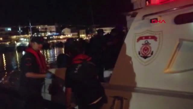 Muğla Datça Açıklarında 15 Kaçak Göçmen Yakalandı