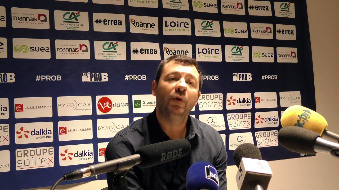 2018/19 Réactions Roanne après Chorale - JAVCM (81-69, ProB J33)