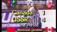 Canada Cup 1987 Final G1 - Canada v USSR - 2.Periode