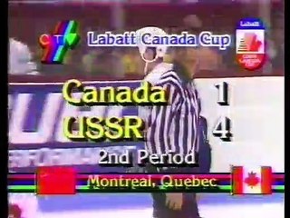 Canada Cup 1987 Final G1 - Canada v USSR - 2.Periode