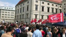Avusturya'da aşırı sağ koalisyona karşı gösteri - VİYANA