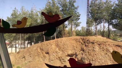 Üniversite öğrencileri çocuk hasta odalarını süslüyor - HATAY