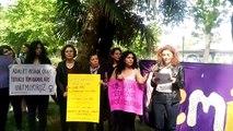 Kadınlar, 110 gündür cezaevinde olan Ayşe Düzkan için bir araya geldi: Birlikte güçlüyüz, susmayacağız