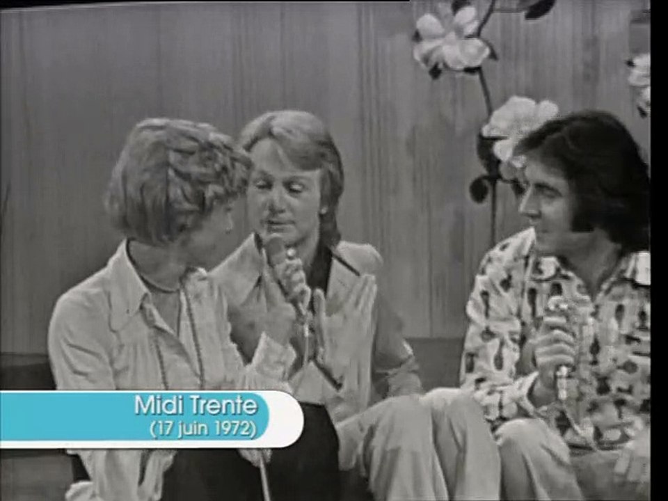 Claude François "Y'a le printemps qui chante, viens à la maison" présenté par Danièle et Michel