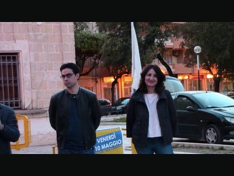 Mesagne (BR) Comizio 10 maggio 2019-architetto Carlo Ferraro candidato sindaco M5S