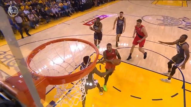 لقطة: كرة سلّة: ابداعات ليلارد تحت السلة على الرغم من خسارة بورتلاند