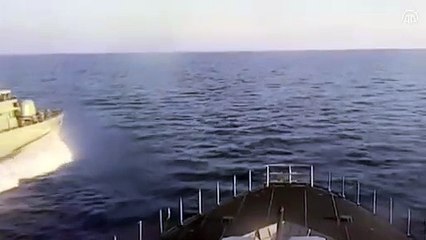 Yunandan ağır tahrik: Tatbikatta görevli Türk korvetini taciz etti!