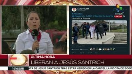 Colombia: liberan a Jesús Santrich, figura de las extintas FARC-EP