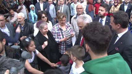 Binali Yıldırım Beşiktaş Çarşı'yı Ziyaret Etti 2