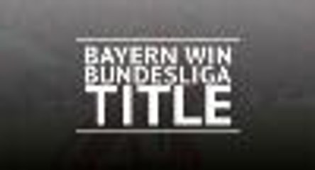 Bayern seal seventh straight Bundesliga title