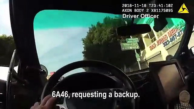 LAPD Shots Fired on Highway During Police Chase