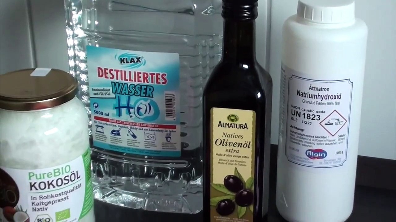 DiY Haarseife Olivenolseife I DragonFruit