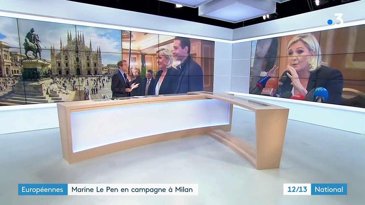 Élections européennes : Marine Le Pen aux cotés des partis eurosceptiques