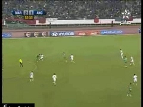Maroc Vs Angola Superbe Action Collective