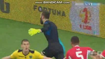 Polish Goalkeeper scores 98th minute goal (Katowice - Bytovia Bytów) 18-05-2019