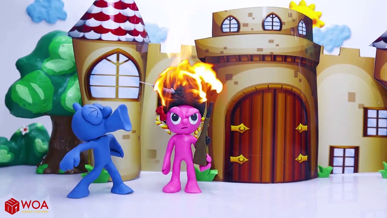 CLAY MIXER WEIGHTLIFTING DUMMY DUMBBELL  Play Doh Cartoons