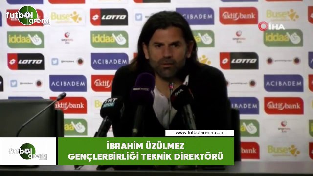 İbrahim Üzülmez: “Gençlerbirliği'nin olması gereken yer Süper Lig