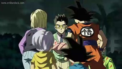 Trunks,Goku y Vegeta se preparan para enfrentar a Black - Dragon Ball Super  audio latino [HD] - Vídeo Dailymotion