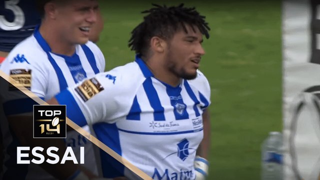 TOP 14 - Essai Wilfrid HOUNKPATIN (CO) - Agen - Castres - J25 - Saison 2018/2019