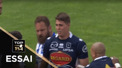 TOP 14 - Essai Antoine MIQUEL (SUA) - Agen - Castres - J25 - Saison 2018/2019