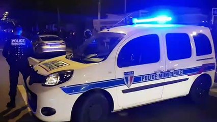 Enorme incendie au nord de Mulhouse