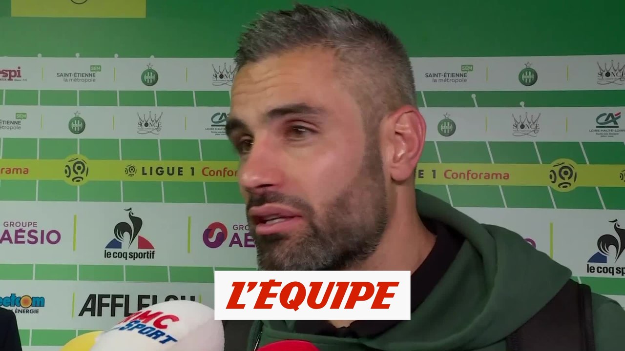 Perrin «On s'est racheté ce soir» - Foot - L1 - Saint-Etienne